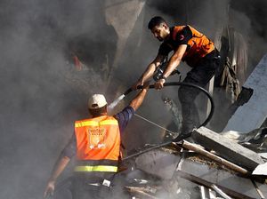 Potret Perjuangan Damkar Palestina di Tengah Perang Hamas vs Israel