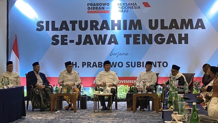 Prabowo Dapat Dukungan Kiai Jawa Tengah (Firda-detikcom)