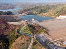 Rampung! Ini Penampakan Bendungan Cipanas