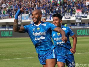 Masalah Kontrak Beres, David da Silva Kembali Latihan dengan Persib