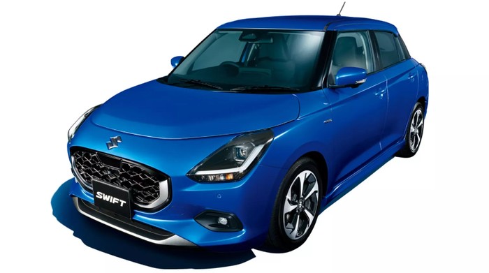 Suzuki Swift baru versi produksi.