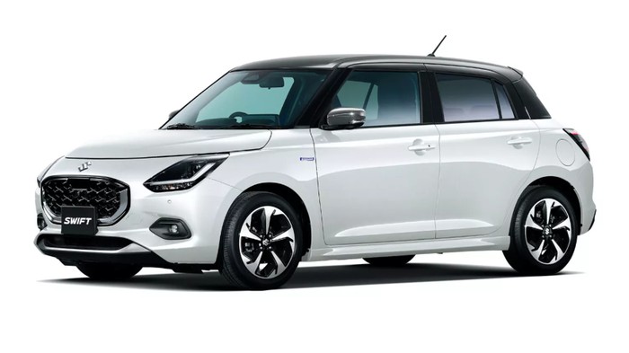 Suzuki Swift baru versi produksi.
