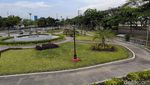 Penampakan Taman Bunder Gresik yang Ternyata Tidak Bundar