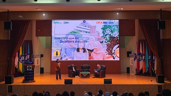 PT Bank Rakyat Indonesia (Persero) Tbk berkomitmen meningkatkan literasi keuangan, salah satunya melalui Dana Pensiun Lembaga Keuangan (DPLK) BRI dan BRI Manajemen Investasi (BRI MI) yang menggelar Seminar Literasi dan Inklusi kepada Civitas Academica IPB University di Bogor.