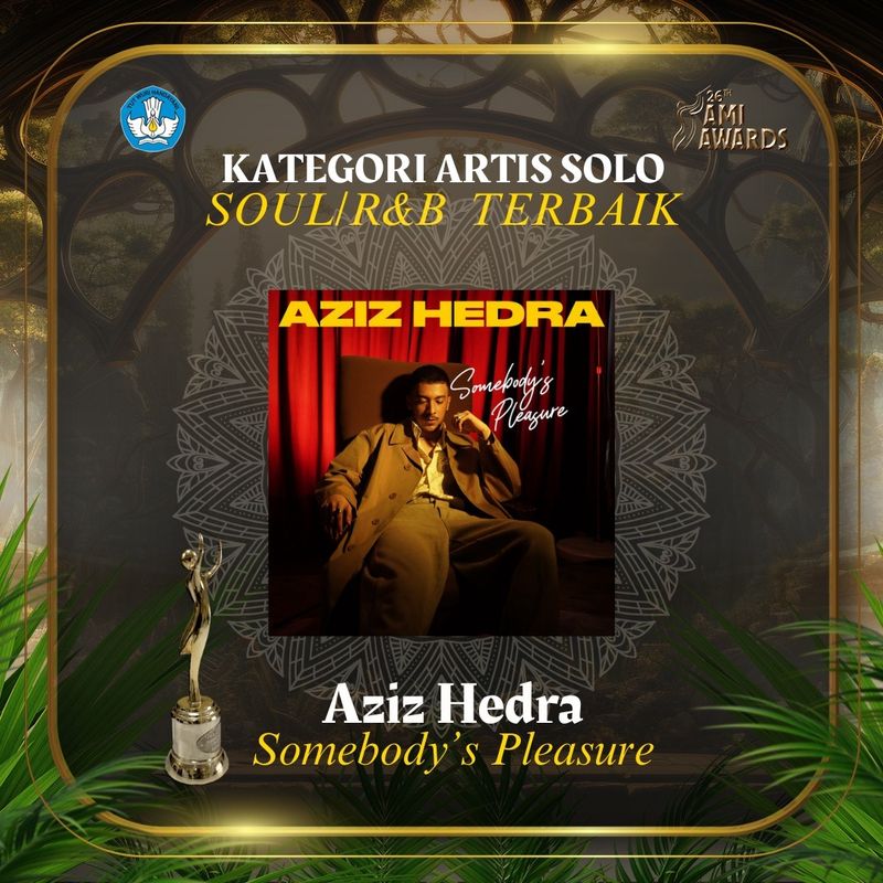 Aziz Hedra Menang AMI Awards 2023