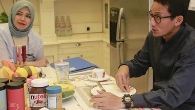 Potret Dapur di Rumah Sandiaga Uno yang Minimalis dan Bernuansa Putih
