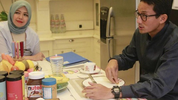 Potret Dapur di Rumah Sandiaga Uno yang Minimalis dan Bernuansa Putih