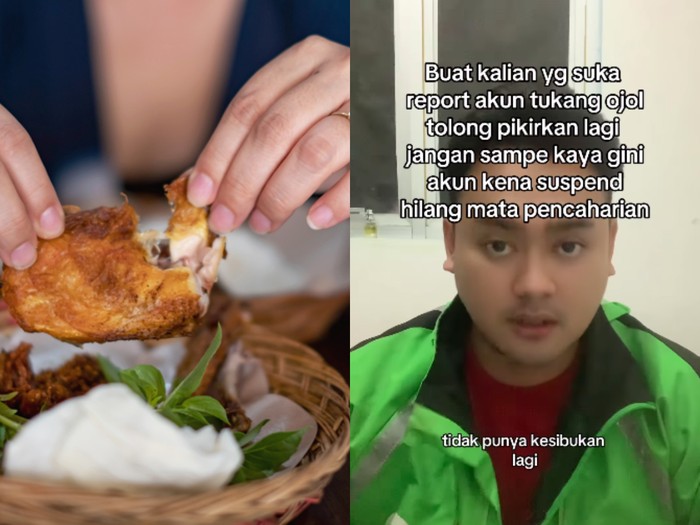 Driver ojol kena suspend karena pesanan makanan