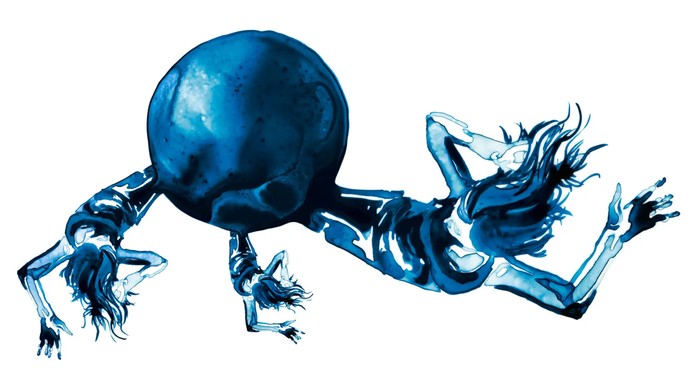 Gambar Black Hole Karya Ilustrator Playboy dan Fisikawan