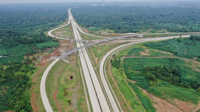 Ilustrasi Jalan Tol Trans Sumatera (Foto: Dok. Hutama Karya)