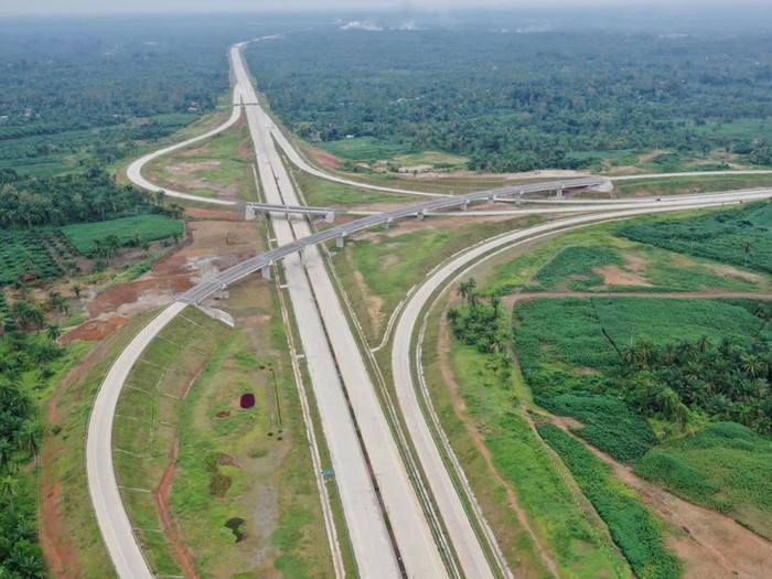 Ilustrasi Jalan Tol Trans Sumatera (Foto: Dok. Hutama Karya)