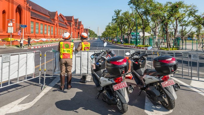 Ilustrasi polisi Thailand