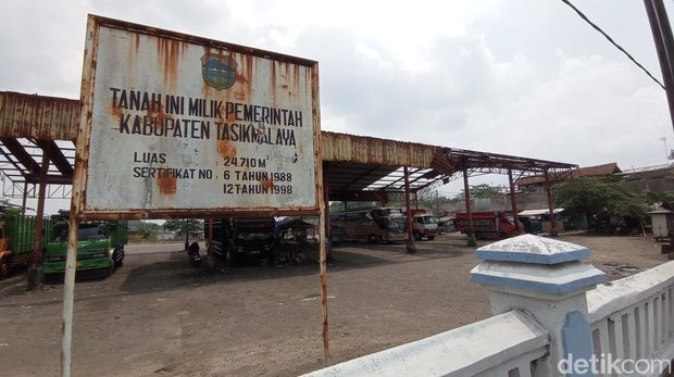 Kawasan eks Terminal Bus Cilembang Kota Tasikmalaya.