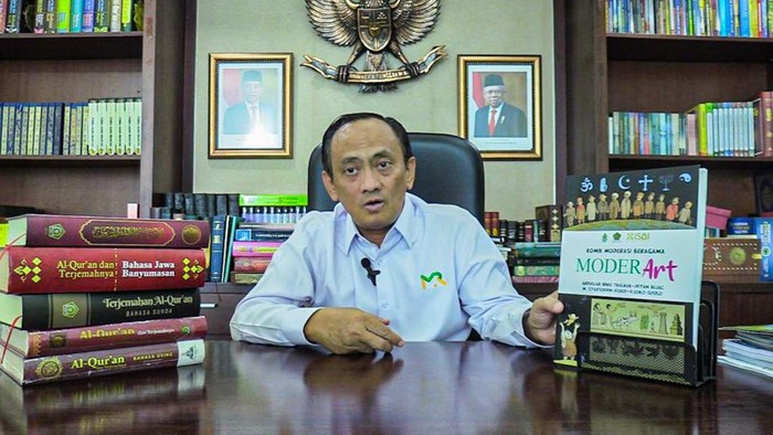 Kepala Puslitbang Lektur, Khazanah Keagamaan dan Manajemen Organisasi (LKKMO) Kementerian Agama, Mohammad Ishom