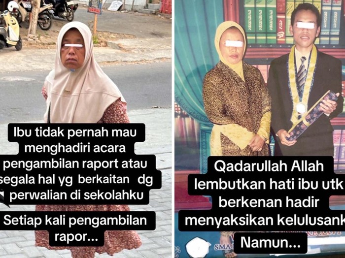 Beredar viral di TikTok, kisah ibu yang selalu menolak mengambil rapor anaknya.
