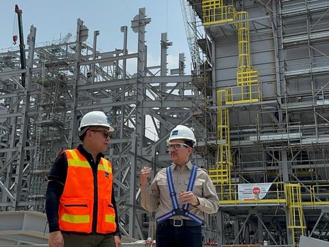 Kunjungan Wakil Menteri BUMN ke Smelter Freeport Gersik. (Dok. PT Freeport Indonesia)