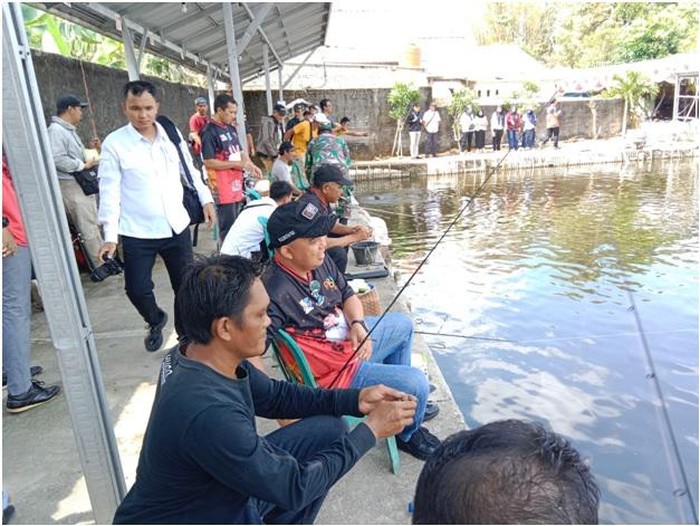 Lomba mancing di Pangkalpinang