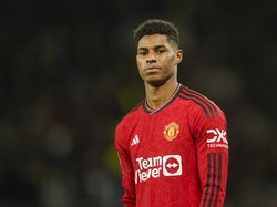 Masa depan Rashford di MU sedang jadi spekulasi. Menurut data SciSports, ada empat klub yang ideal untuk dirinya. Foto: AP/Dave Thompson