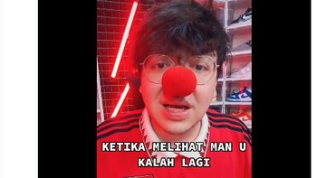 Ketika melihat Man United kalah lagi... Foto: Twitter