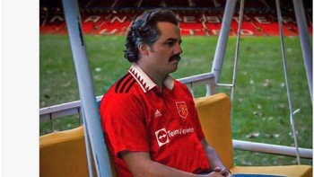 Reaksi fans MU ketika skor 3-4 lawan Copenhagen. Foto: Twitter