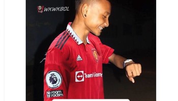 Kalah waktunya menghilang.... Foto: Twitter