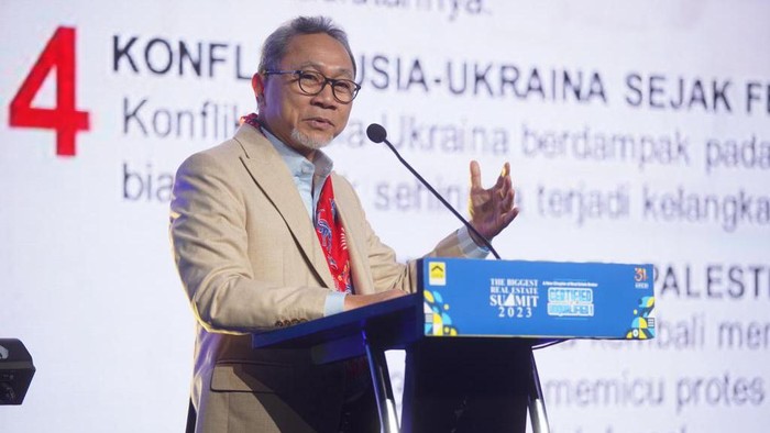 Momen Zulhas Wakili Jokowi Buka The Biggest Estate Summit 2023
