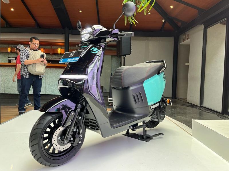 Motor listrik Electrum H5 meluncur di Indonesia, 500 unit dipakai mitra Gojek