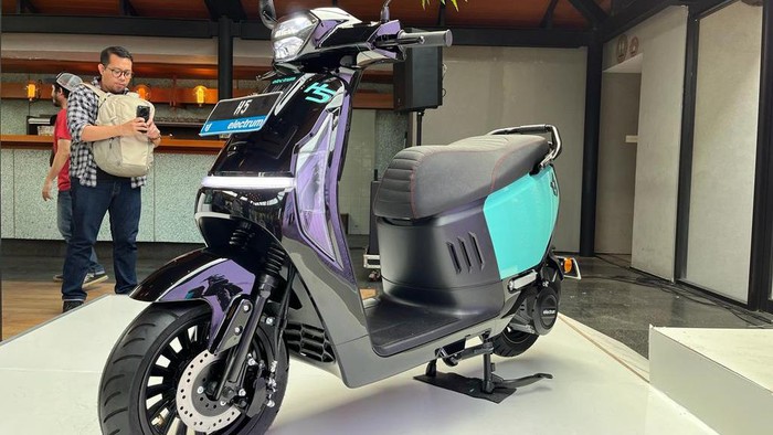 Motor listrik Electrum H5 meluncur di Indonesia, 500 unit dipakai mitra Gojek