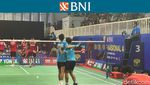 Foto: Surya/Revandra Vs Dapa/Karsten di BNI Sirnas Jakarta 2023