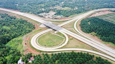 Mulusnya Tol Tebing Tinggi-Indrapura dan Indrapura-Lima Puluh yang Besok Dibuka Gratis