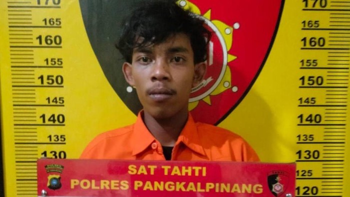 Pelaku pemerkosaan pacar di bawah umur di Pangkalpinang.