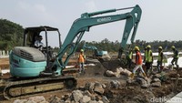 Rumah relokasi tahap III di atas lahan seluas 2,7 hektare milik Pemkab Cianjur tersebut dibangun untuk 190 korban gempa bumi Cianjur.