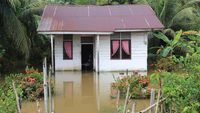 Penampakan Banjir Rendam 19 Desa Di Aceh Barat