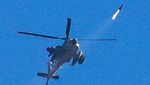 Penampakan Helikopter Apache Israel Bombardir Gaza