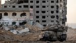 Penampakan Pasukan Israel Masuk Jantung Kota Gaza, Tank di Mana-mana