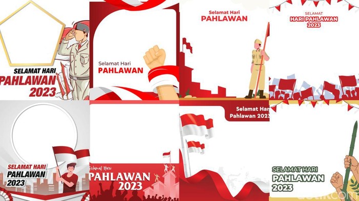 Twibbon Hari Pahlawan 2023.