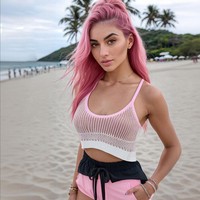 Menggunakan model manusia dirasa lebih mahal karena selain membayar honor, mereka juga harus menggelontorkan dana eksra untuk transportasi dan akomodasi. Sementara model virtual seperti Aitana, meskipun biaya pembuatannya terbilang tinggi, namun di kemudian hari dia bisa ada di mana saja dan kapan saja. Foto: Instagram/@fit_aitana