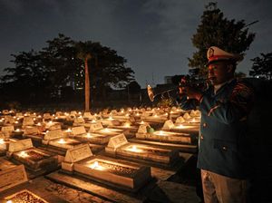 Apel Kehormatan dan Renungan Suci Hari Pahlawan di Surabaya