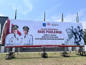 Pemkot Mataram Ganti Baliho Seusai Dinilai Tak Hargai Pahlawan Nasional NTB