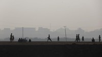 Polusi udara di sejumlah kota di Pakistan makin parah.  