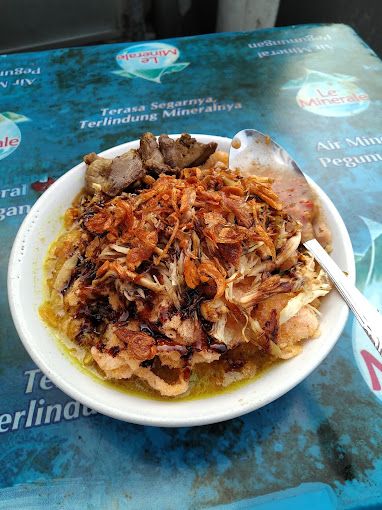Bubur ayam kaki lima di Jakarta Selatan