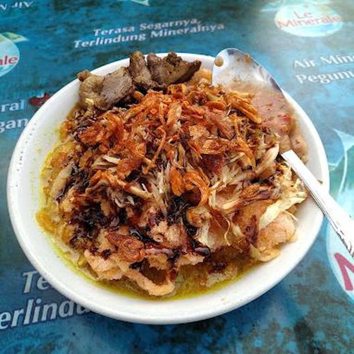 Bubur ayam kaki lima di Jakarta Selatan