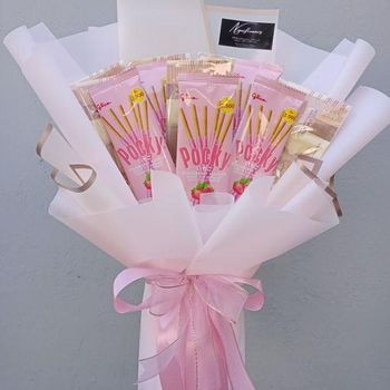 Buket Snack Buket Snack Serba Pink.