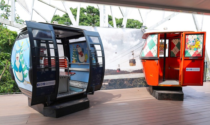 Cable car bertema Pokemon di Pulau Sentosa