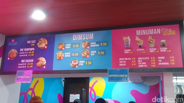 Daftar Harga Menu Mie Gacoan di Makassar