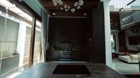 Beginilah penampilan dapur di rumah Rachel Vennya. Tidak terlalu luas, tetapi terkesan mewah dengan nuansa serba hitam. Foto: YouTube Atta Halilintar