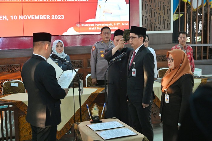Edi Rianto Resmi Jabat Sekda Kebumen