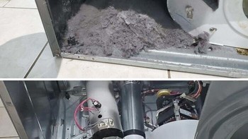Bagian pengering pakaian kerap dilupakan untuk dibersihkan padahal bikin kinerja mesin menurun. Foto: Boredpanda
