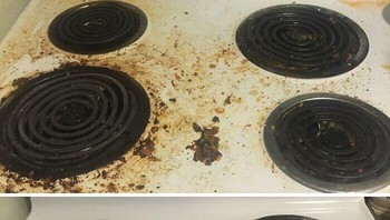 Kompor yang sudah dibersihkan bikin satisfying di mata. Foto: Boredpanda
