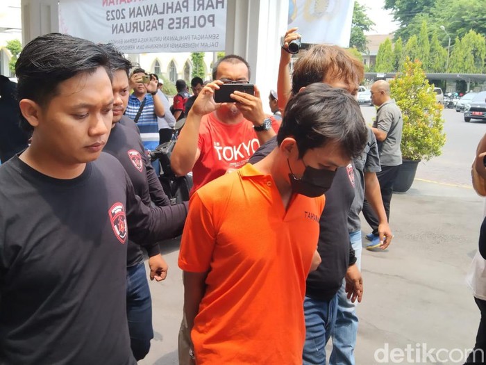 Heru, pembunuh Endang yang mengaku sakit hati dengan ucapan korban